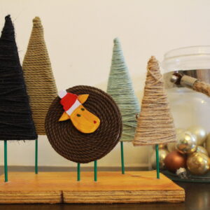 holiday forest stand